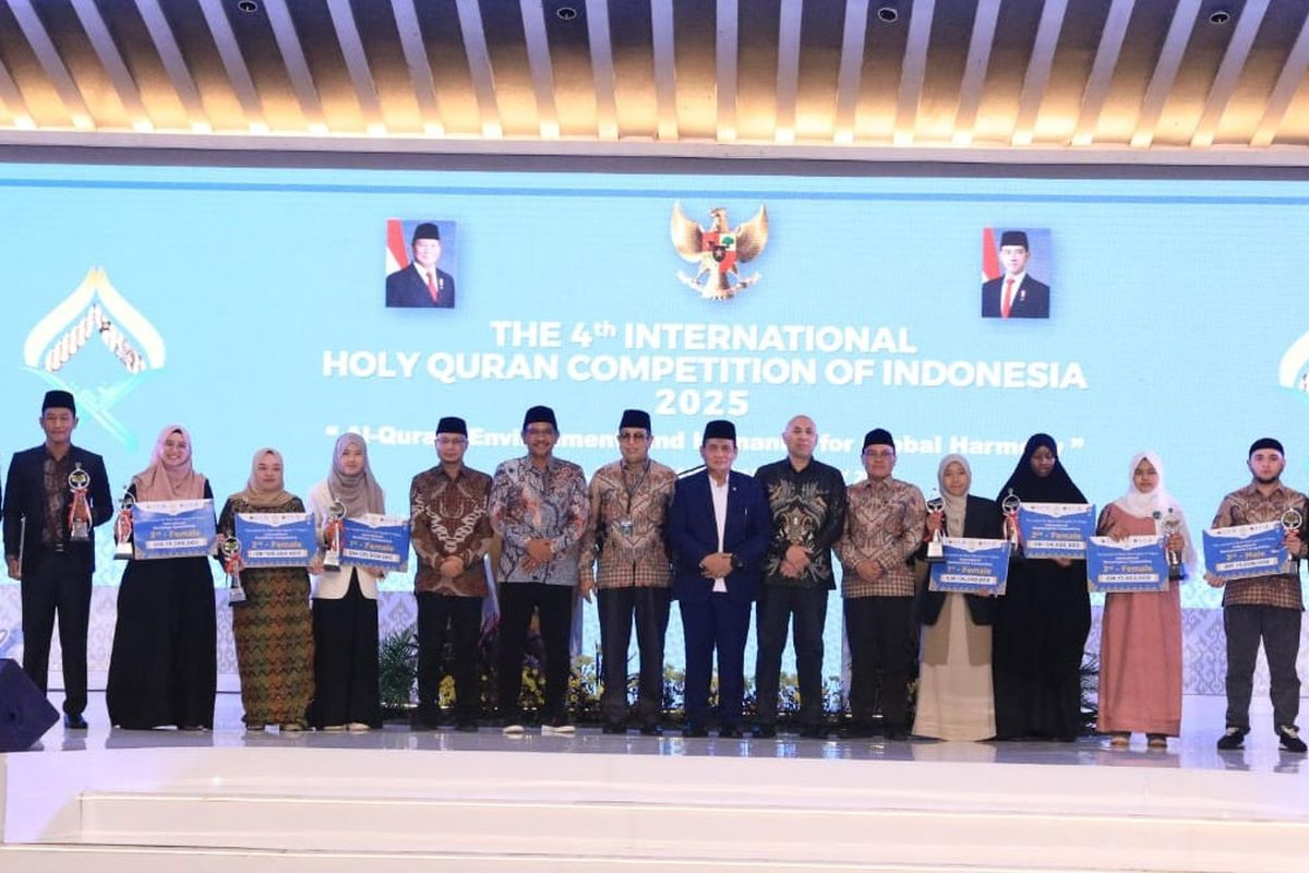 Indonesia Juara Umum MTQ Internasional Ke-4 2025